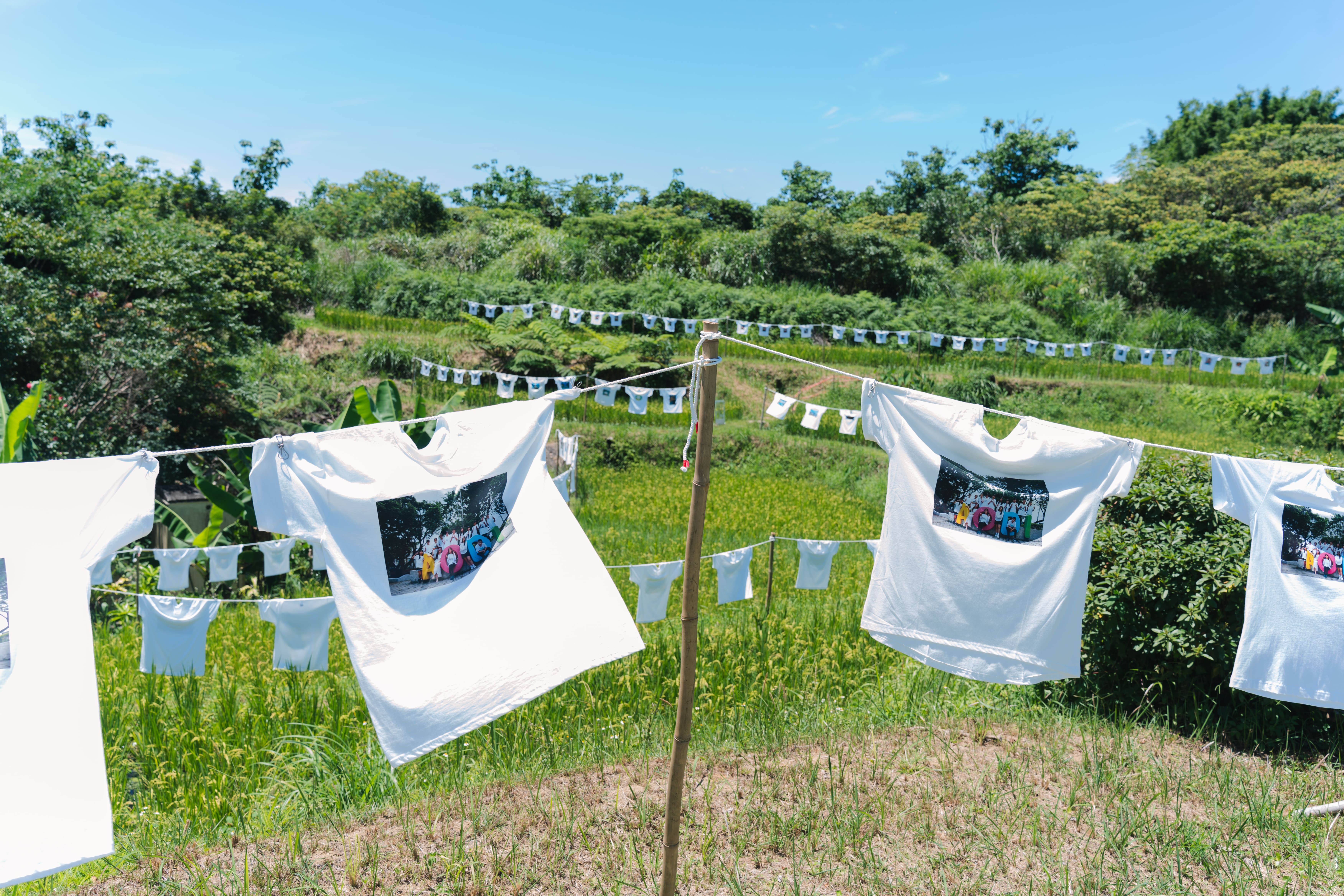 雞母嶺水梯田做為2025第五屆貢寮水T藝術節主展區，以藝術結合地景展現文化新風貌。