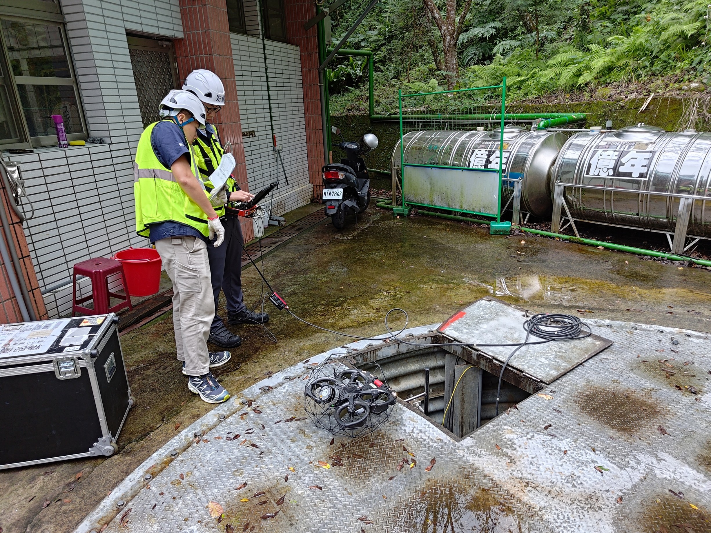 梅花大規模崩塌潛勢區整治維護管理